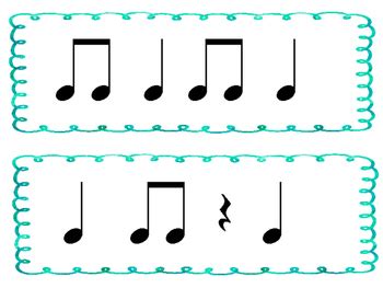 4-Beat Rhythm Patterns up to 16th notes by Kelly Voigt | TPT