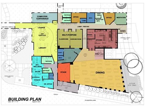 Community Center Floor Plan | Bubble diagram architecture, How to plan ...