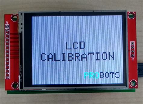 Touch Screen Display Calibration – Probots Blog