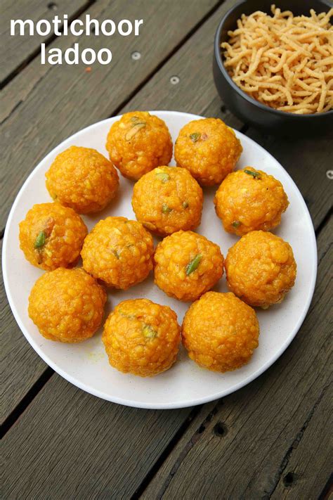 motichoor ladoo recipe | motichoor laddu | motichur ladoo