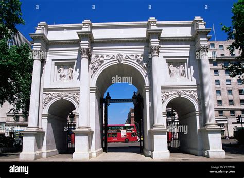 England, London, Marble Arch Stock Photo - Alamy