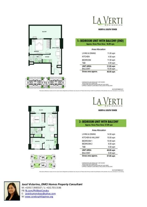 La Verti Residences Floor Plan - floorplans.click