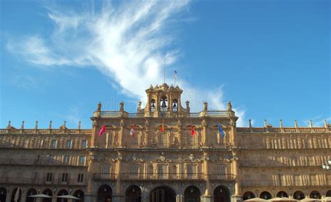 The Plaza Mayor of Salamanca Stock Image - Image of view, hall: 26736021