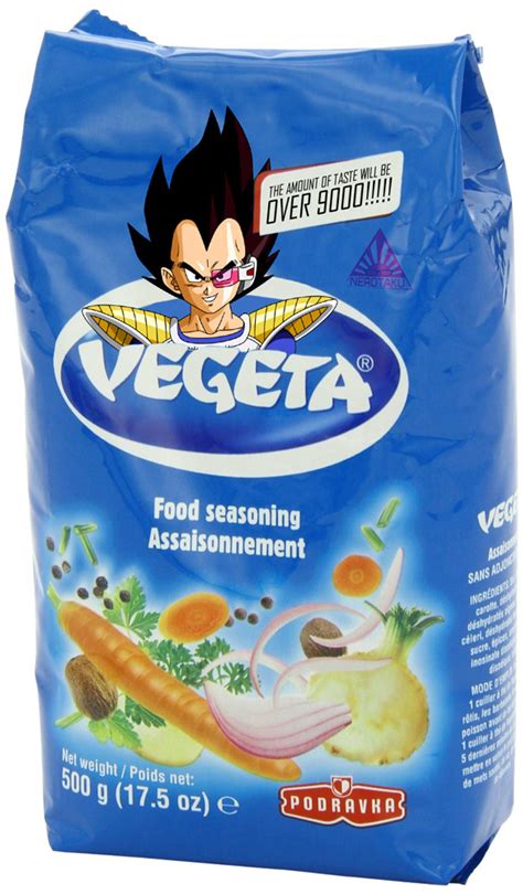 Vegeta Food Seasoning by ZaEmpera on DeviantArt