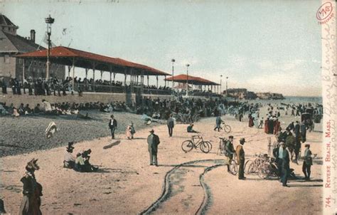 Revere Beach Massachusetts Postcard