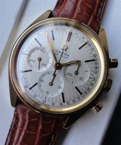 Vintage OMEGA DeVille Chronograph In Gold-Cap Calibre 861 | Vintage ...