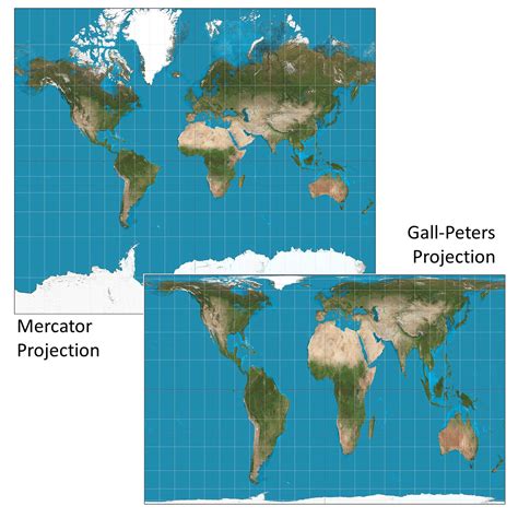 Why Was The Gall Peters Map Made - Best Map of Middle Earth