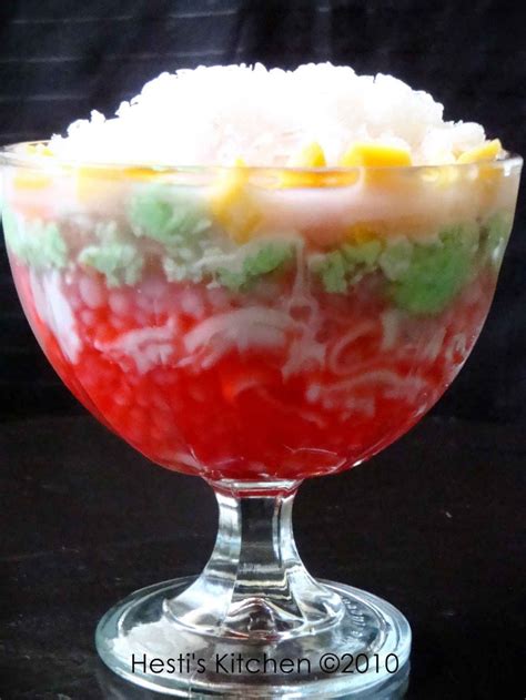 Es campur (Indonesian cold drink) | Indonesian desserts, Food, Asian ...