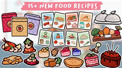 Toca Life World : NEW 15+ FOOD RECIPES IN COZY RESTAURANT OUT NOW ...