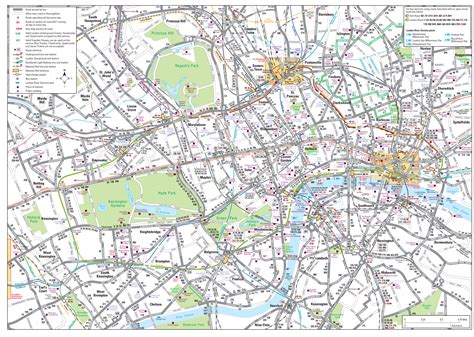 London Detailed Road Map - MapSof.net