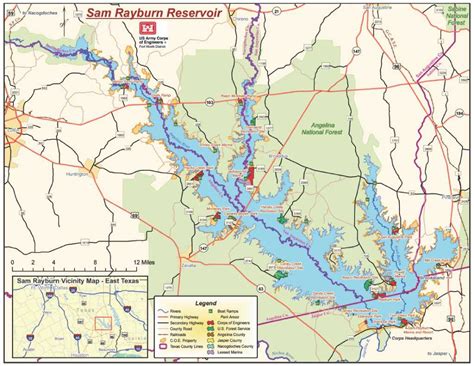 Lake Sam Rayburn shrinking, but a long ways from gone