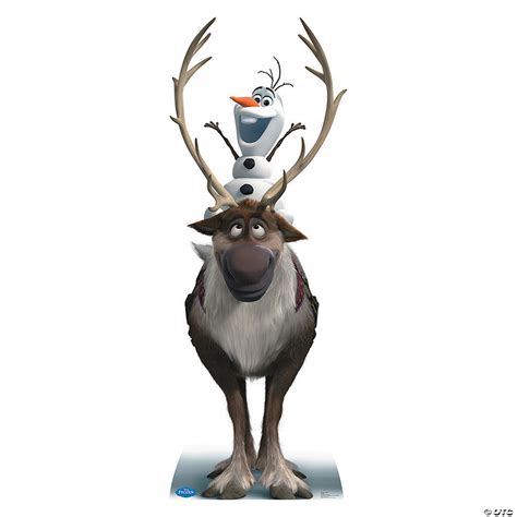 Disney's Frozen Sven & Olaf Cardboard Stand-Up | Oriental Trading