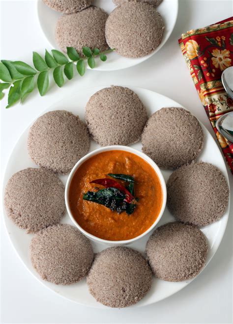 Ragi Idli - Healthy and nutritional ragi flour recipes for breakfast