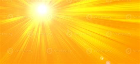 Sunny summer background with bright sun on orange background 2942538 ...