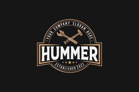 Hummer Retro Vintage Logo Vector Graphic by Bitmate Studio · Creative ...