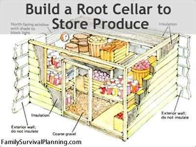 Build an Underground Root Cellar to Store Your Garden Produce | Root ...