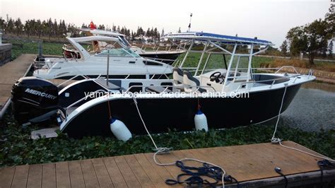 China 8.2m All Welded Center Console Aluminum Fishing Boats Ce ...