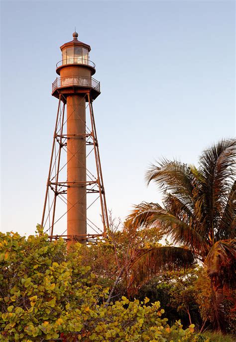 Sanibel Island Lighthouse Florida Photograph by Jack Nevitt