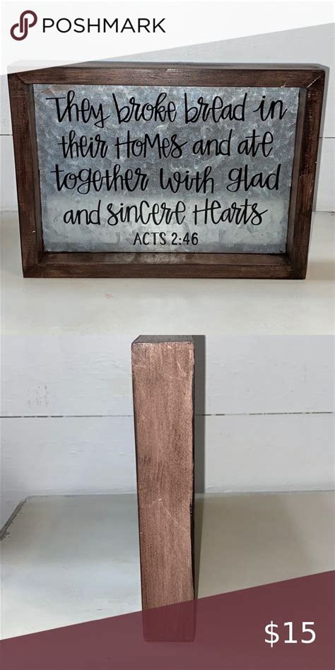 Hobby Lobby Metal Wood Sign 9.75 x 7.25 in 2020 | Wood signs, Hobby, Metal