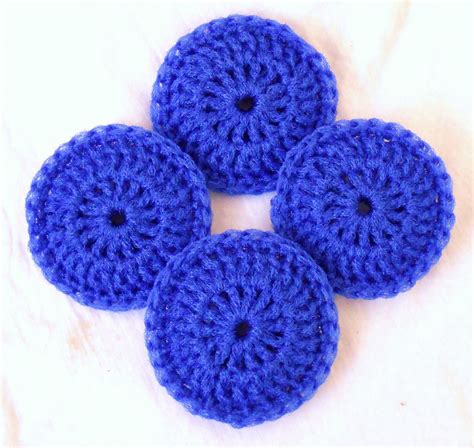 CROCHET POT SCRUBBER TULLE – Only New Crochet Patterns