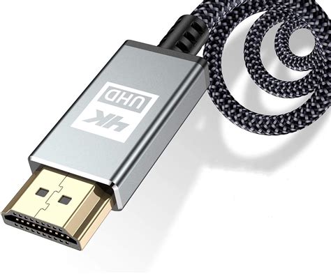 4K HDMI Cable 12ft,Sweguard [Upgraded] High Speed 18Gbps HDMI 2.0 HDMI ...