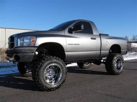 2007 Dodge Ram 1500 SLT Regular Cab Lifted Truck - YouTube