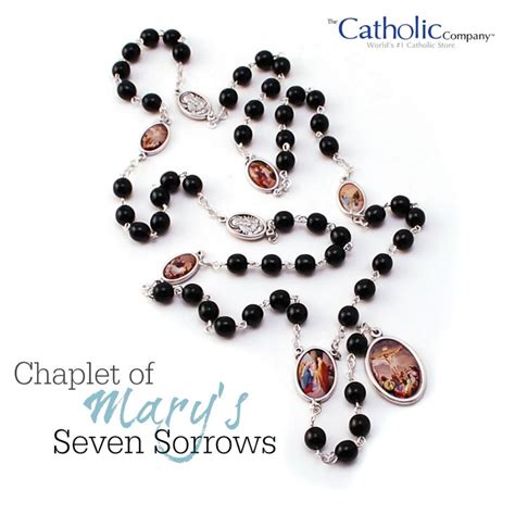 The Rosary (Chaplet) of the Seven Sorrows | Rosary, Chaplet, Sorrow