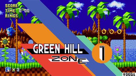 Sonic Mania - Green Hill Zone Act 1 Gameplay + Bonus Levels - YouTube