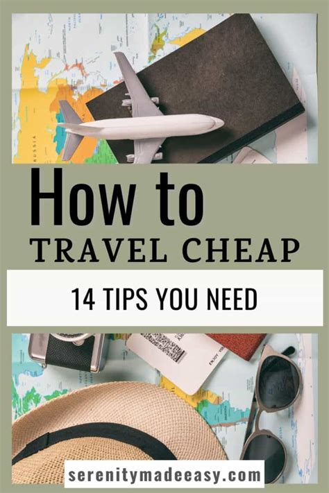 Visit more pay less - tips for traveling on a budget - Serenity Made Easy