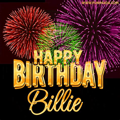 Happy Birthday Billie GIFs - Download on Funimada.com