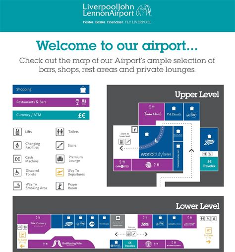 Liverpool airport map