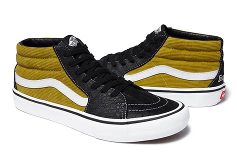 Supremes Next Vans Collaboration Features Croc and Corduroy | Supreme ...