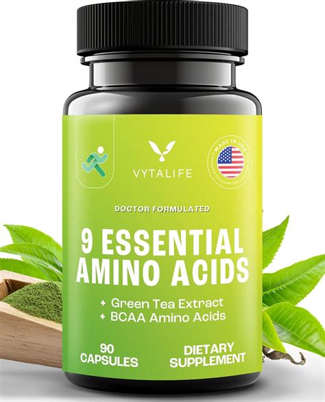 Amazon.com: VYTALIFE Essential Amino Acids Support Muscle Recovery and ...