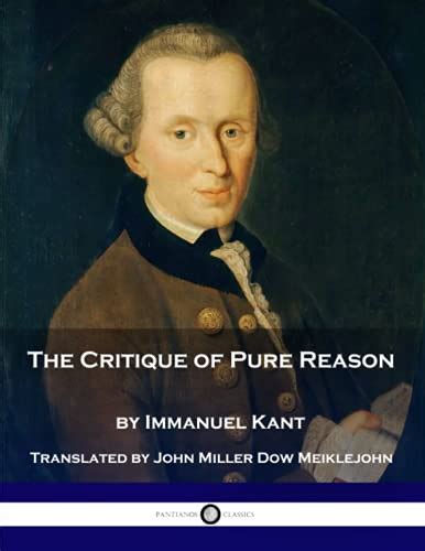 The Critique of Pure Reason by Kant, Immanuel: New | GreatBookPrices