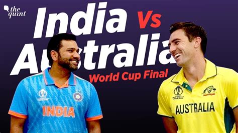 India vs Australia Cricket World Cup 2023 Final Match: Where To Watch ...