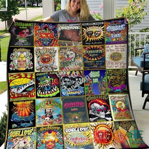 BEST Sublime Band Album Covers Quilt • Shirtnation - Shop trending t ...