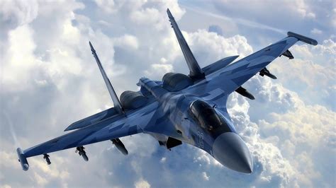 53 Sukhoi Su-35 HD Wallpapers | Background Images - Wallpaper Abyss