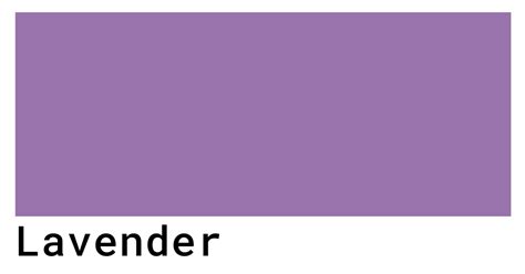 Lavender Color Codes - The Hex, RGB and CMYK Values That You Need