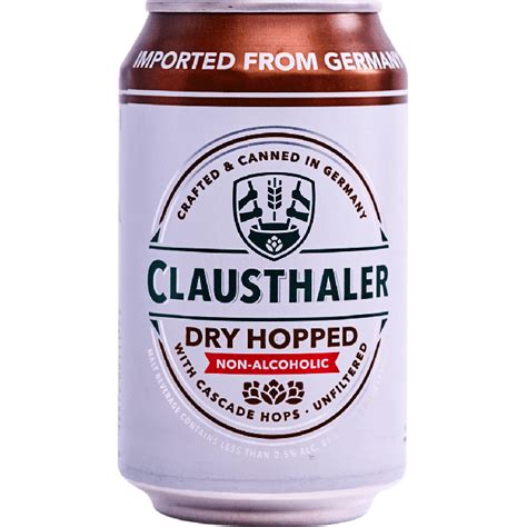 Clausthaler Dry Hopped (Non-Alcoholic) - RADEBERGER GRUPPE - Buy Non ...