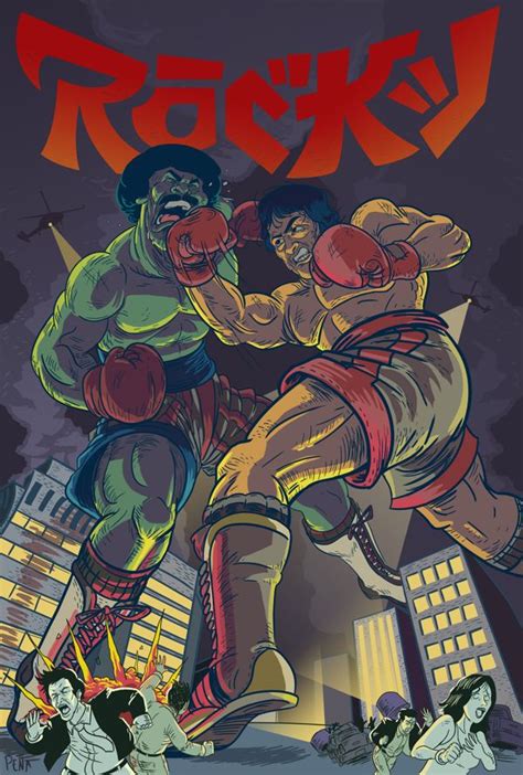 Rocky by Andrew Peña, via Behance Movie Poster Art, Movie Art ...