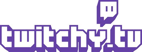 Twitch logo PNG transparent image download, size: 2816x1041px