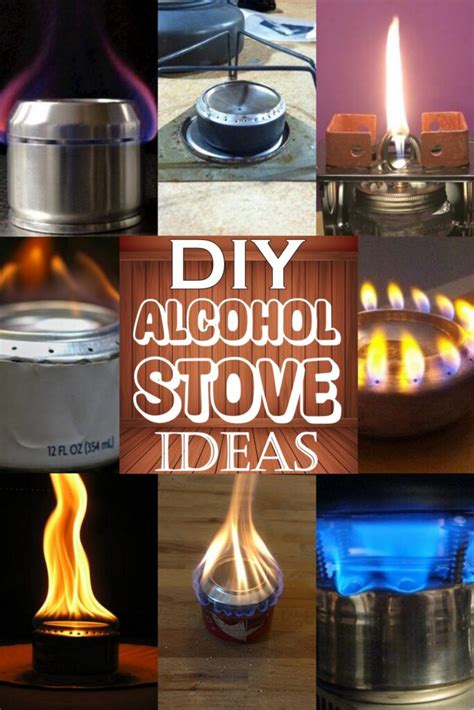 25 DIY Alcohol Stove Ideas You Can Make Easily - DIYnCrafty