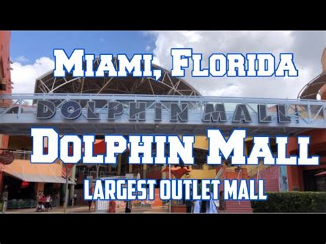 Dolphins Mall Miami-Dade County's largest outlet mall Over 240 Stores ...