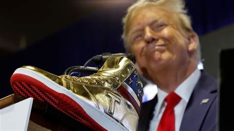 A guy paid over £7,000 for Donald Trump's sold-out sneakers | British GQ