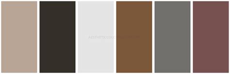 Soft Aesthetic Color Palettes - Aesthetic Color Palette