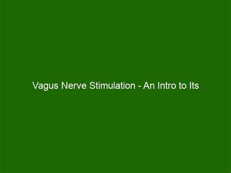 Vagus Nerve Stimulation - An Intro to Its Benefits and Side Effects ...