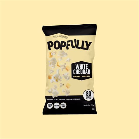 White Cheddar Ready To Eat Popcorn - POPFULLY