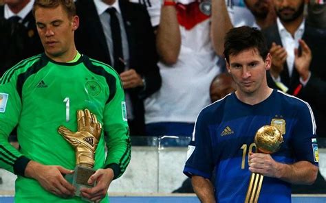 Leo Messi wins the Golden Ball of the 2014 World Cup