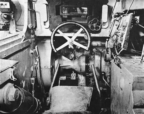 Inside a German Tiger 1 tank, driver and gunner seats - WW2 HistoryBook