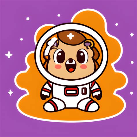 Lion in an Astronaut Suit in Space · Creative Fabrica